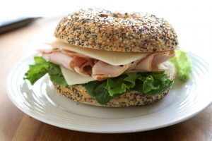 Turkey bagel Sandwich