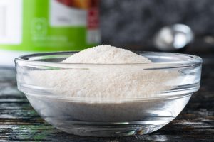 Pectin powder in a small bowl