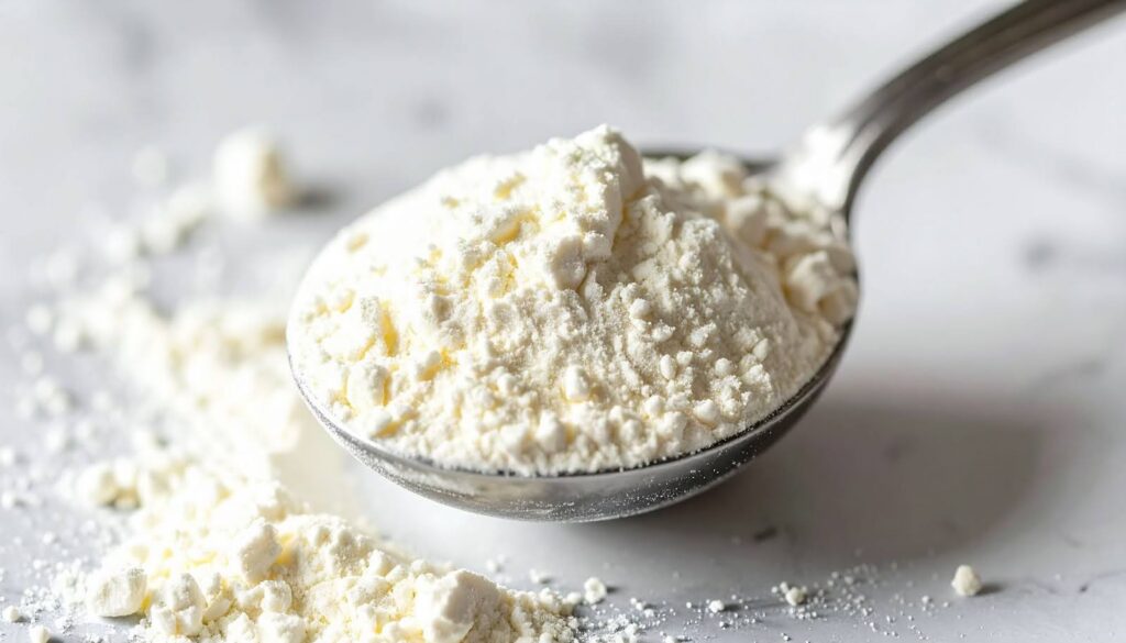a tablespoon full of white Certo powder