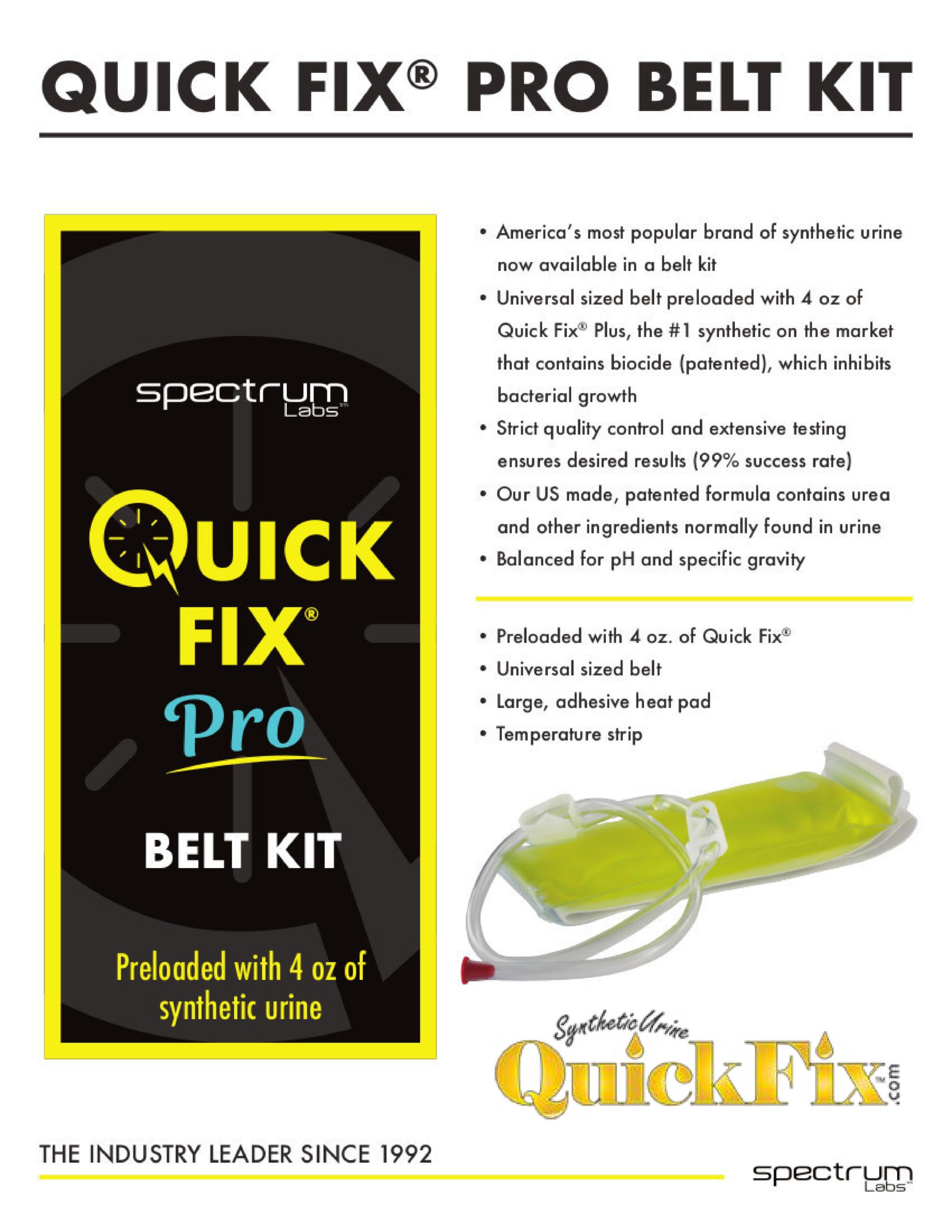 Quick Fix Urine Pro Belt hq picture