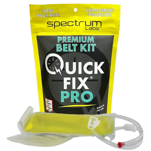 Quick Fix pro belt 4oz synthetic urine belt kit