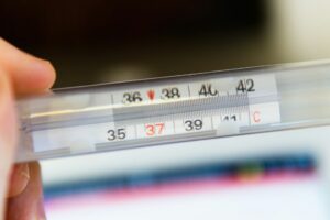 Low urine temperature